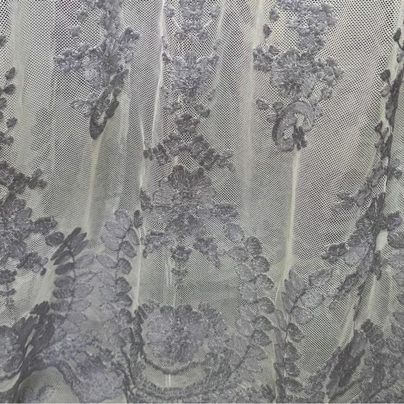 Altar’d State maxi embroidered lace overlay thin strap dress size medium - Picture 5 of 9